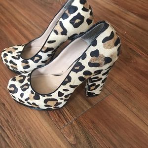 Leopard Print Heels